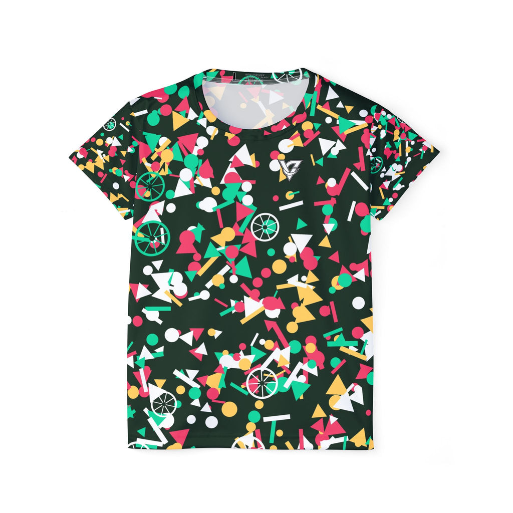 Cycling Watermelon Confetti Pop Women's Sports Jersey