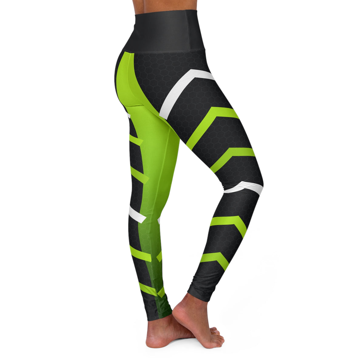 Volt Strike High-Waisted Yoga Leggings