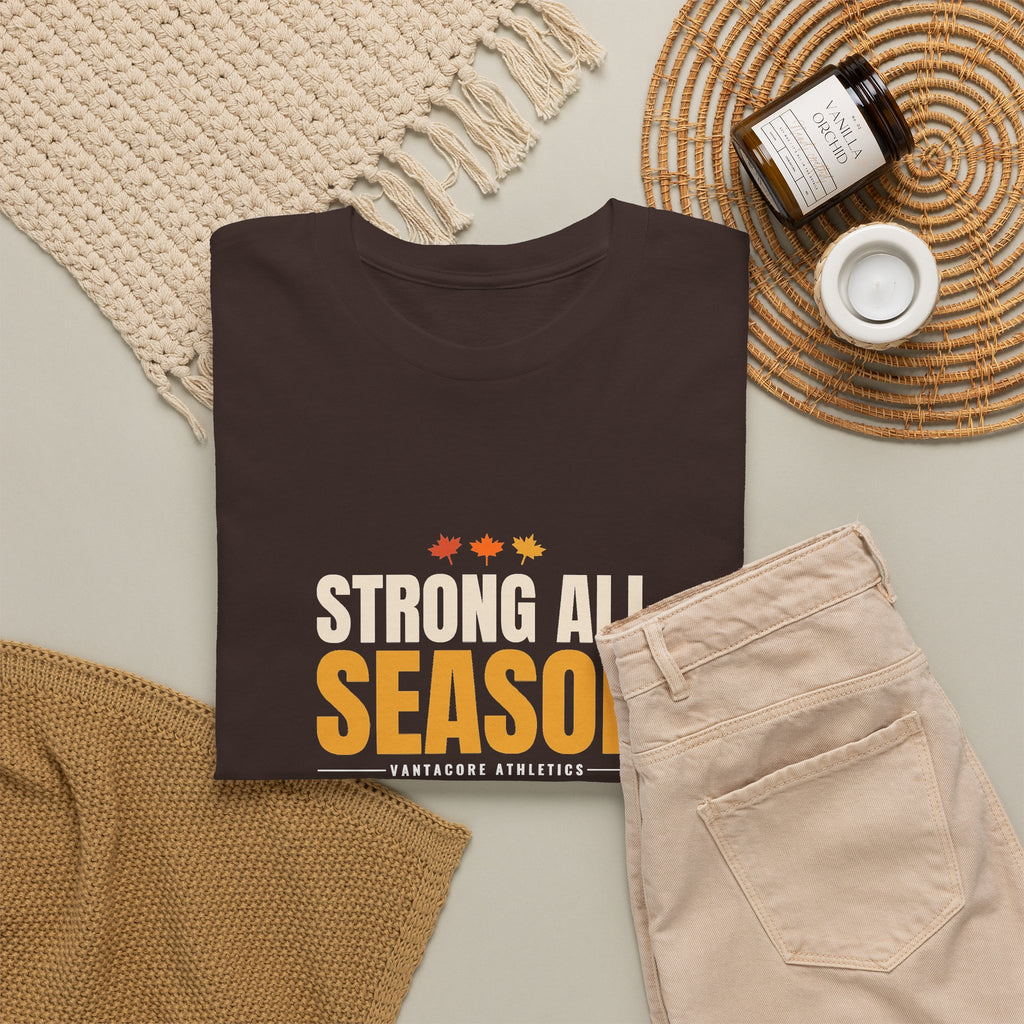Strong All Season | Men's Graphic Gym T-Shirt