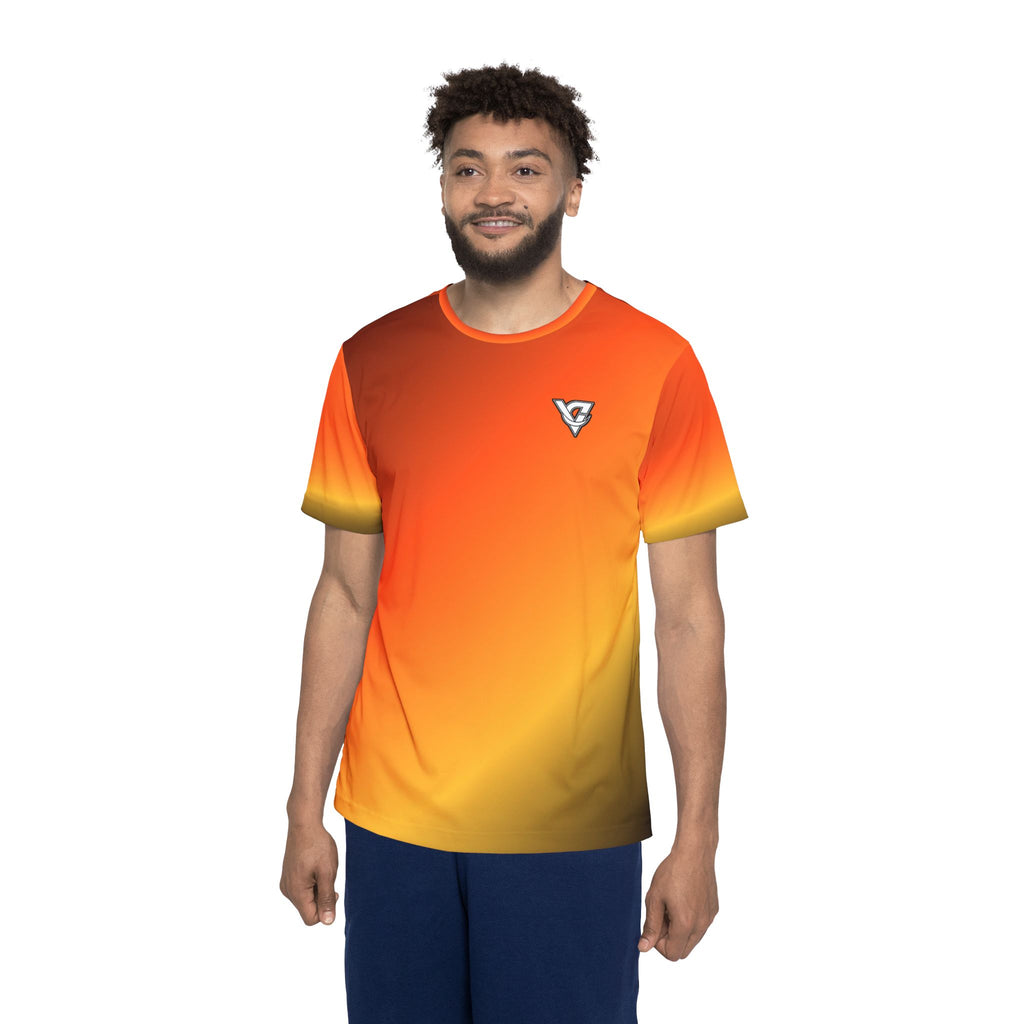 Bonfire Ombre Multipurpose Athletic Shirt