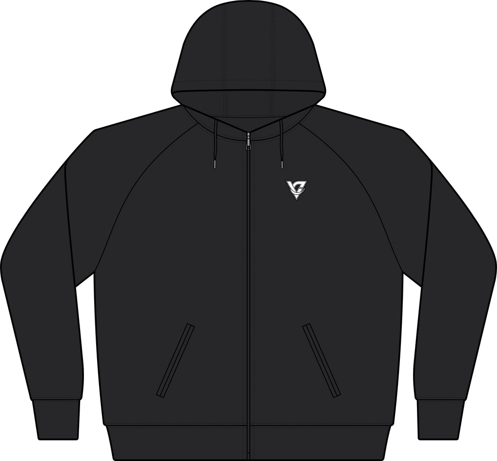 Coral Glitch Women's Hooded Training Jacket