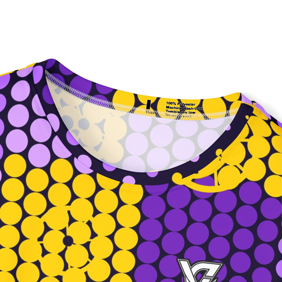 Cycling Ultra Grape Halftone Pulse Men's Sports Jersey