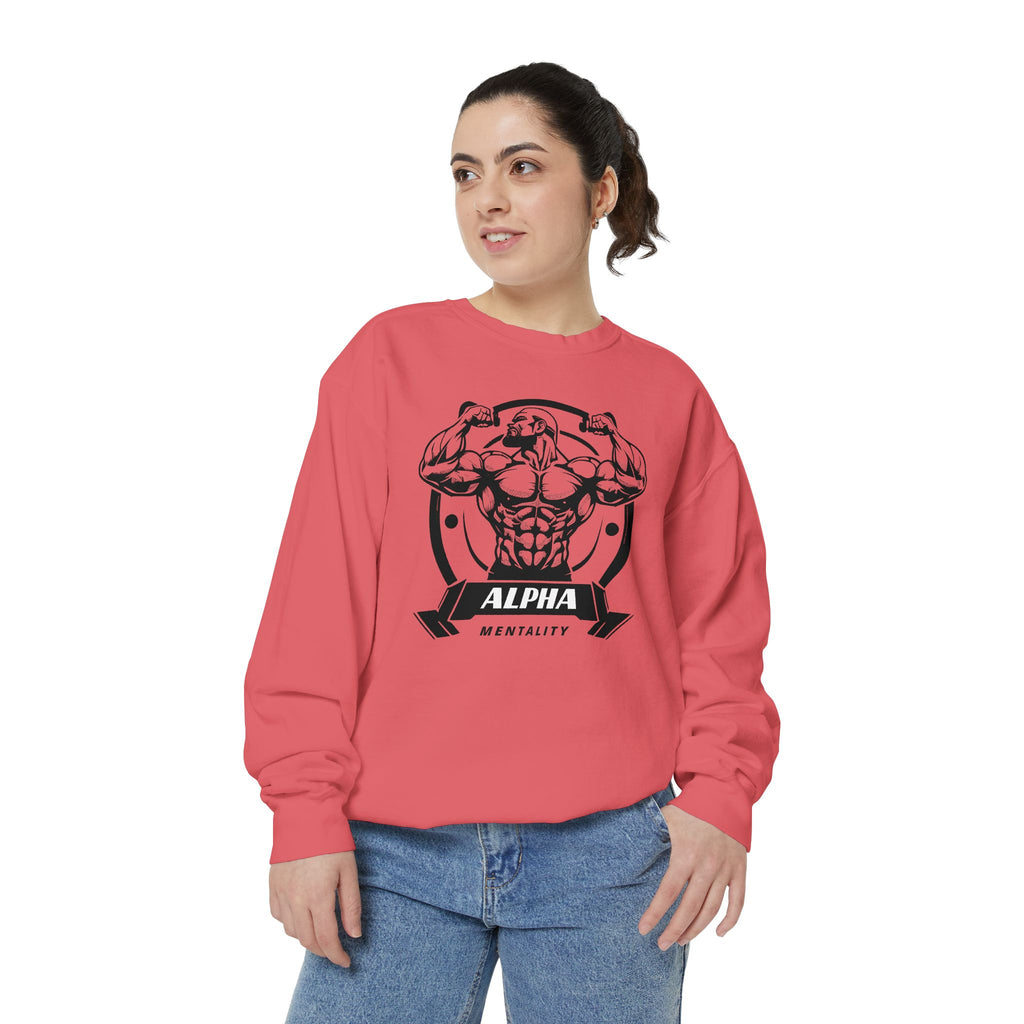 Alpha Mentality Sweatshirt | Muscular Gym Crewneck