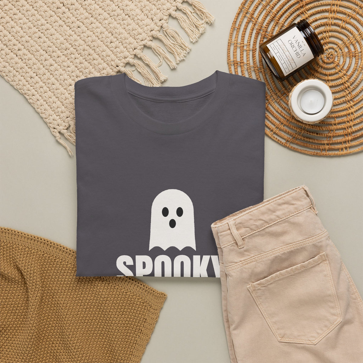 Spooky Strong | Men's Halloween Graphic Gym T-Shirt