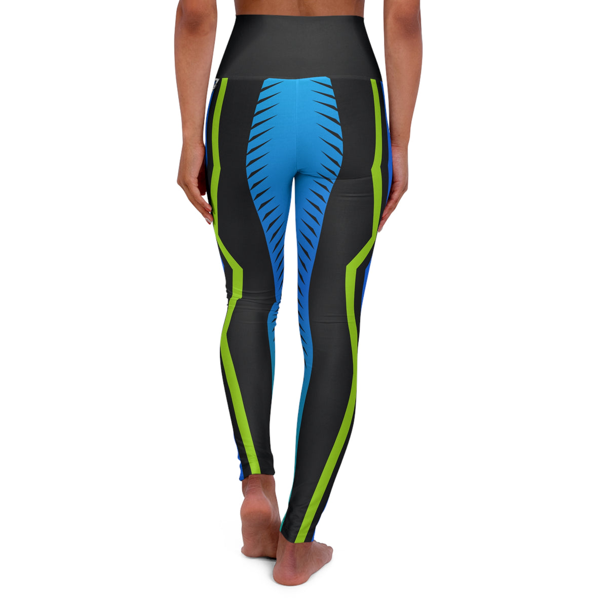 Ocean Surge High-Waisted Yoga Leggings