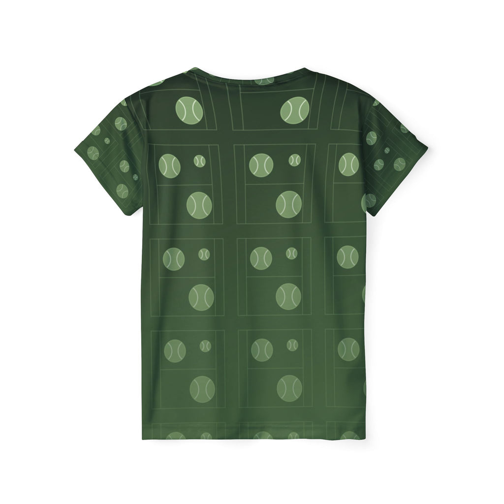 Tennis Forest Camo Baseline Seam Women's Sports Jersey