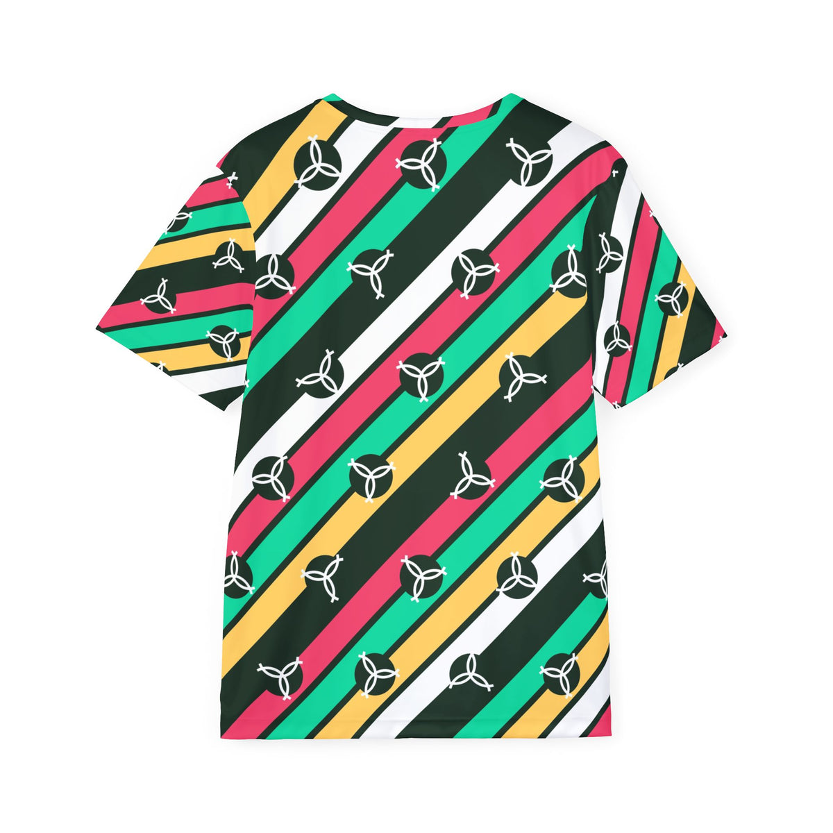 Volleyball Watermelon Stripe Surge Men's Sports Jersey