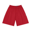 Men's Crimson Essential Athletic Sports Shorts