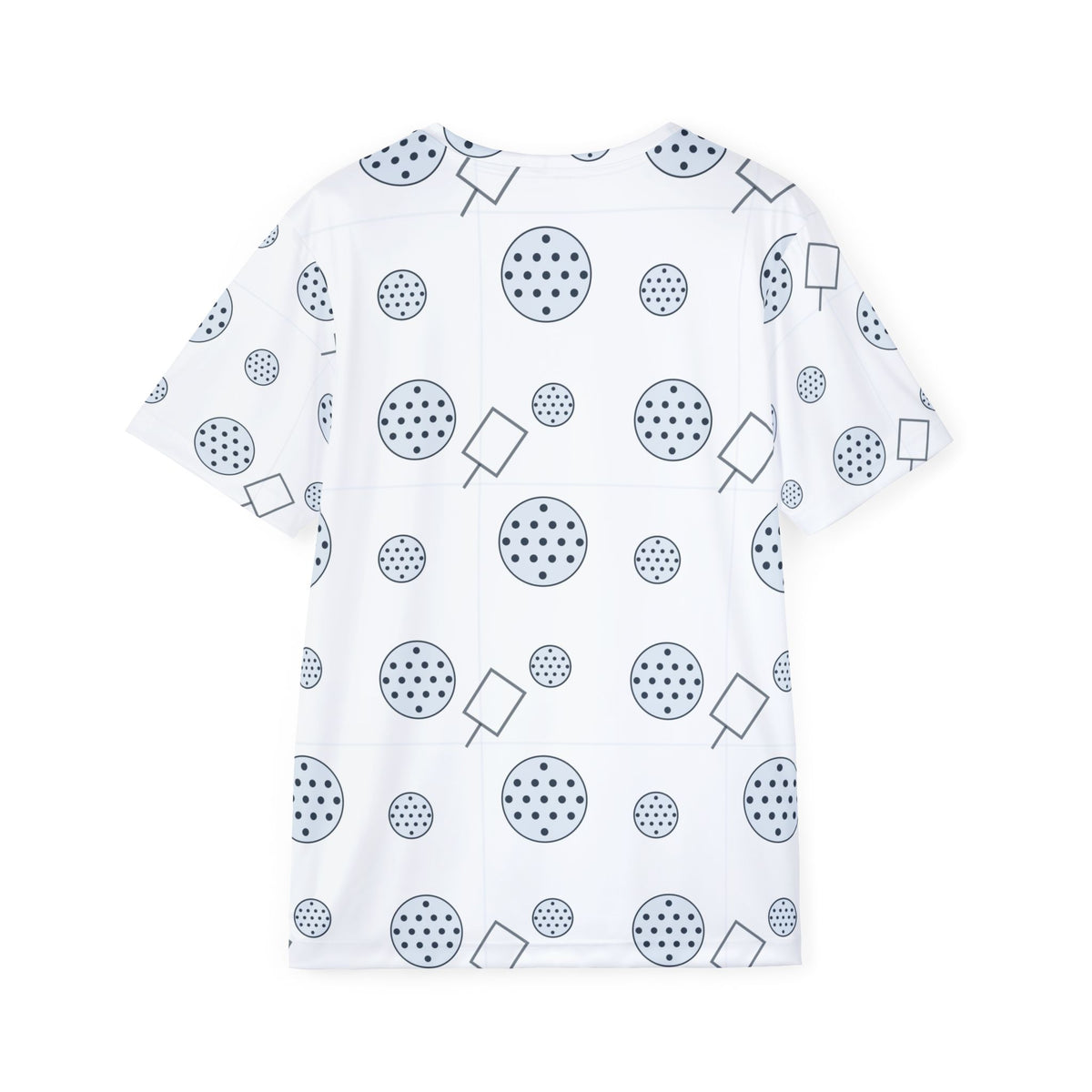 Pickleball Arctic White Dink Dot Men's Sports Jersey