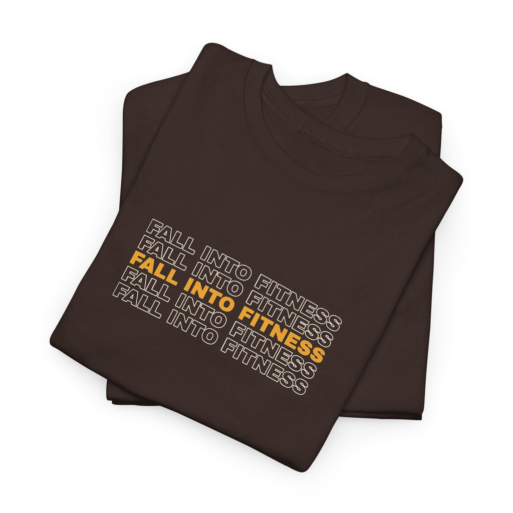 Fall Into Fitness | Men's Graphic Gym T-Shirt