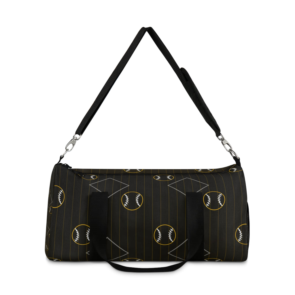 Baseball & Softball Gold Rush Diamond Stitch Duffel Bag