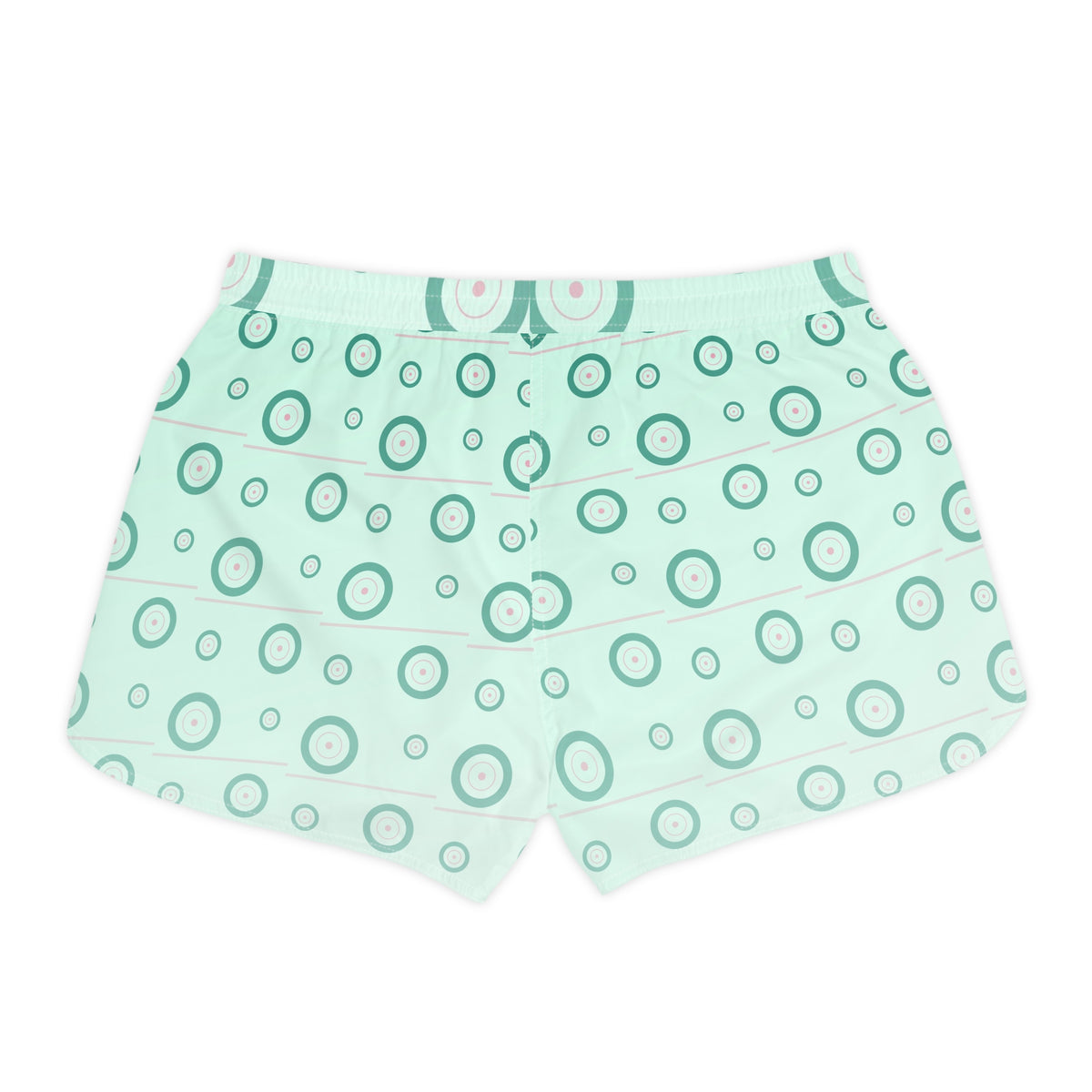 Training & Gym Mint Glow Iron Plate Women's Athletic Shorts with Pockets