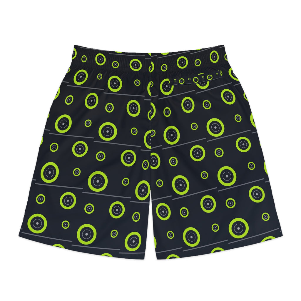 Training & Gym Volt Night Iron Plate Men's Athletic Shorts with Pockets