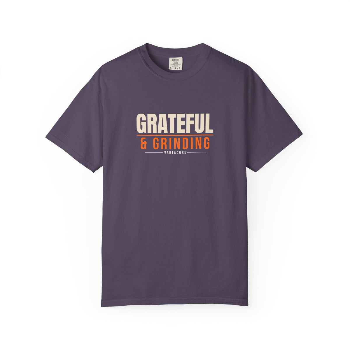 Grateful & Grinding | Women's Garment-Dyed Graphic Tee