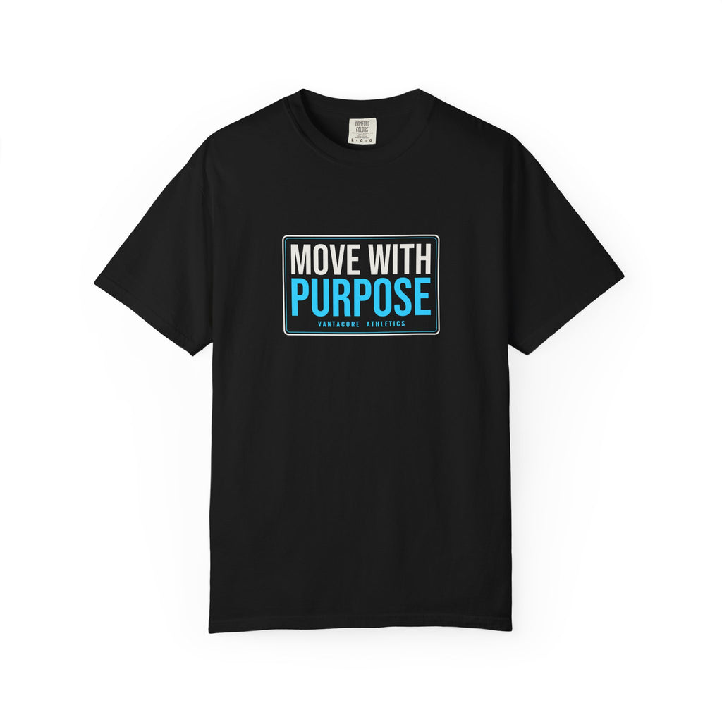 Move With Purpose | Women's Garment-Dyed Graphic Tee