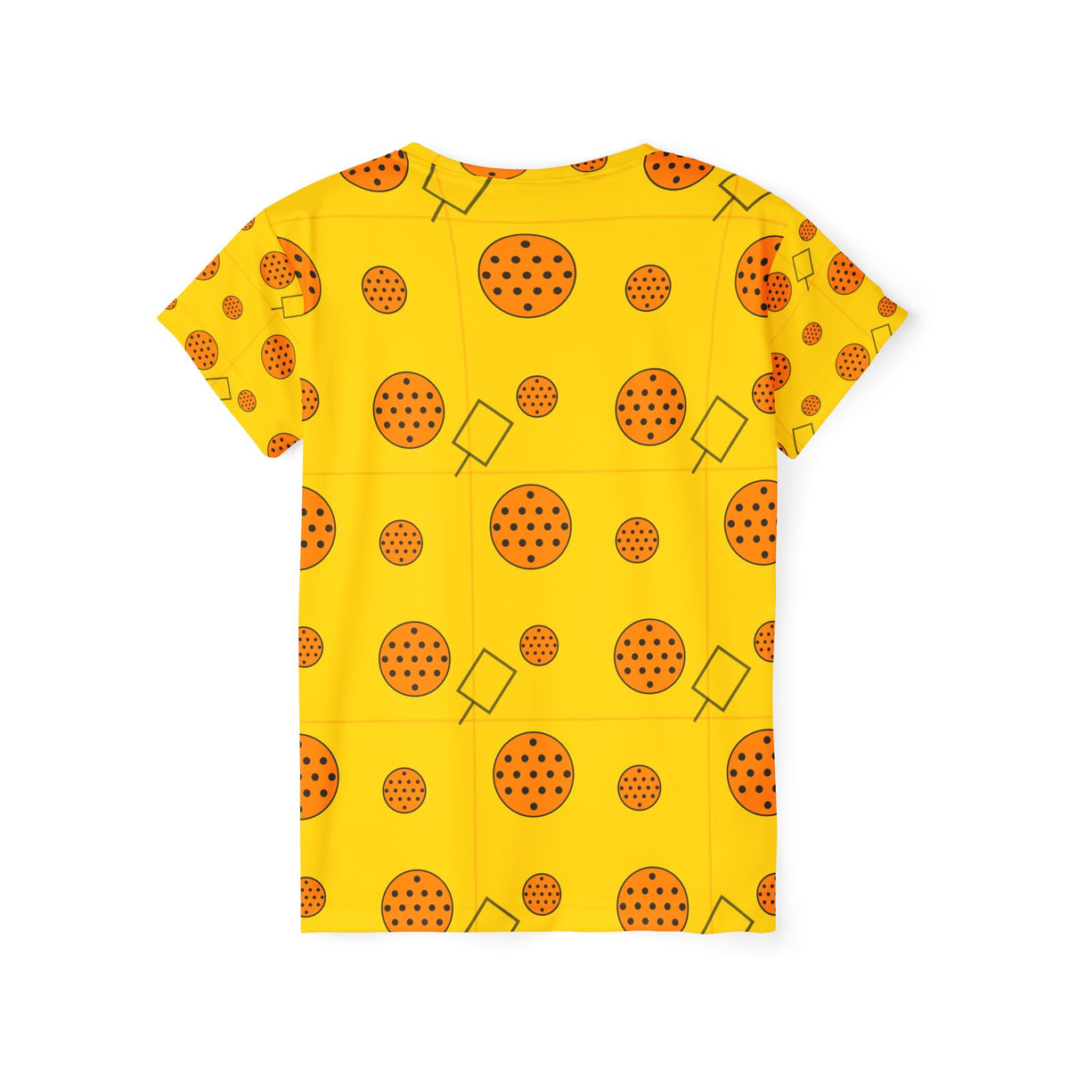 Pickleball Neon Citrus Dink Dot Women's Sports Jersey