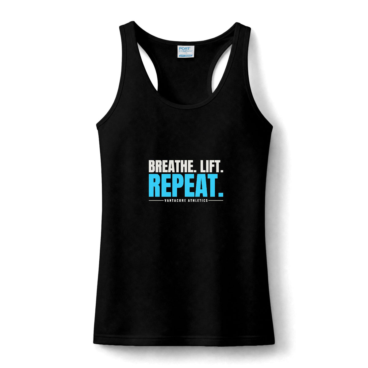 Breathe. Lift. Repeat. | Women's Performance Racerback Tank
