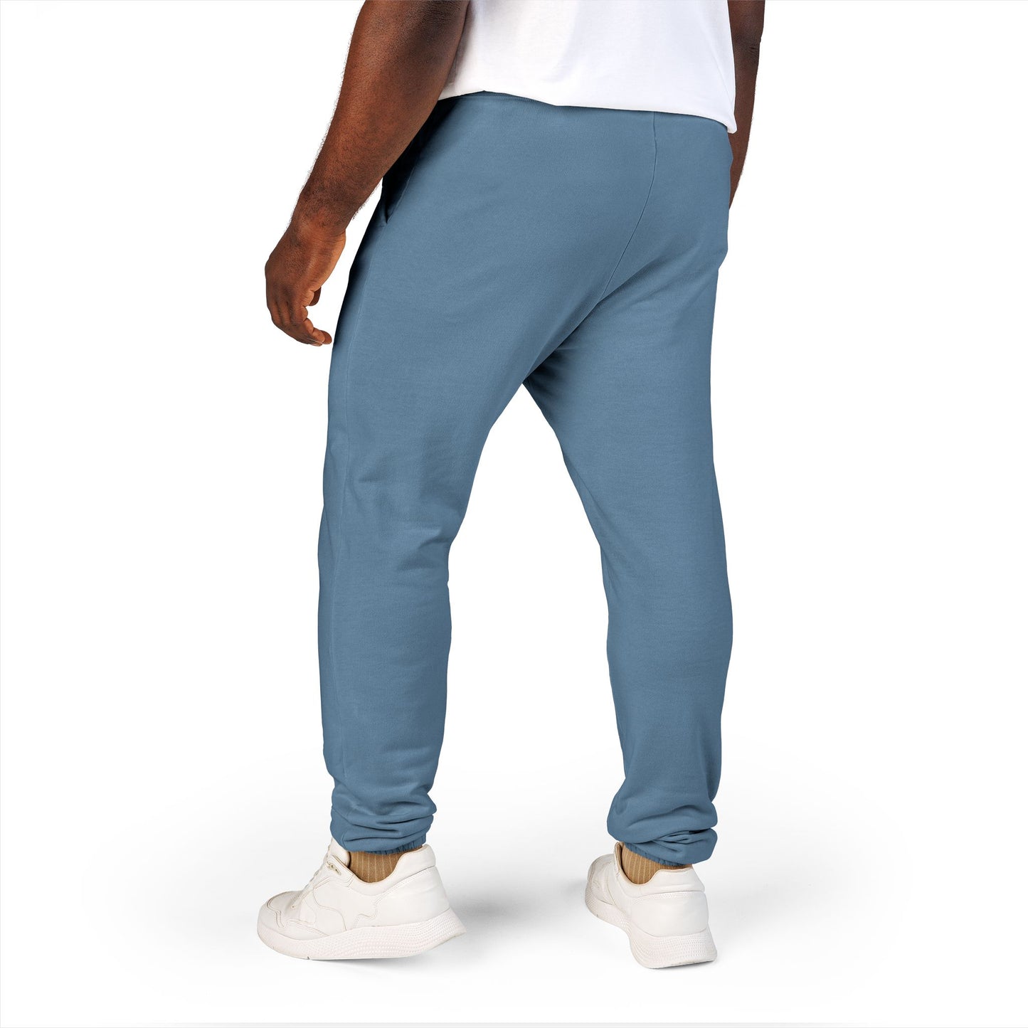 Copy of Vertical 'VANTOCOL?' Graphic Sweatpants — Garment-Dyed Fleece Joggers