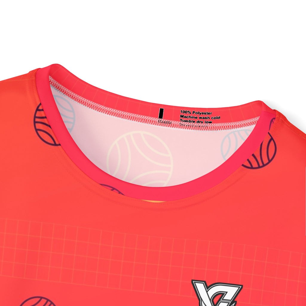 Volleyball Sunset Fade Spike Panel Men's Sports Jersey