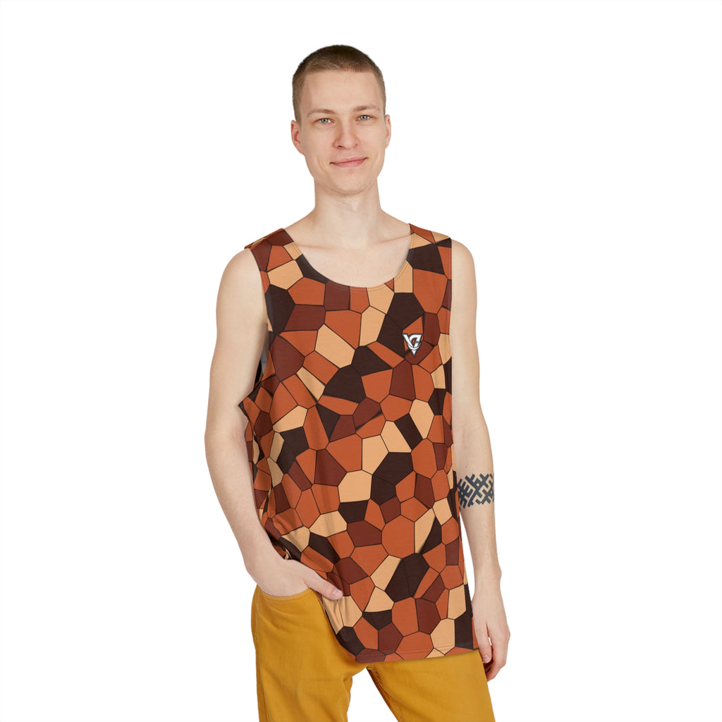 Auburn Mosaic Men's Athletic Tank