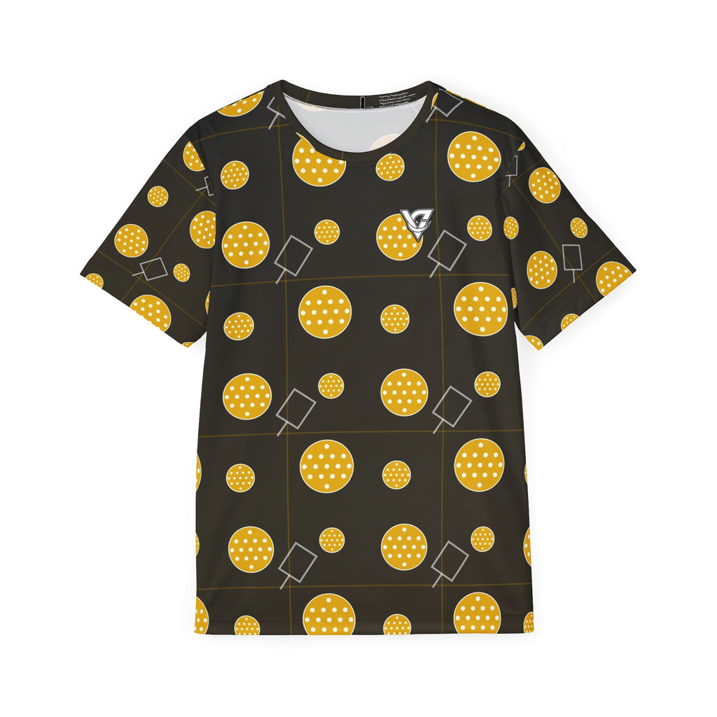 Pickleball Gold Rush Dink Dot Men's Sports Jersey
