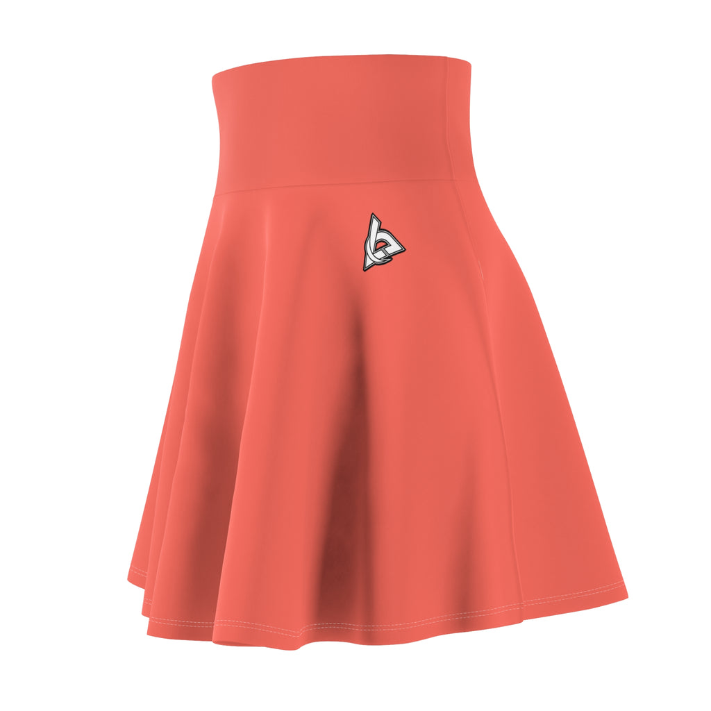 Vantacore Solid Coral Women's Athletic Skater Skirt