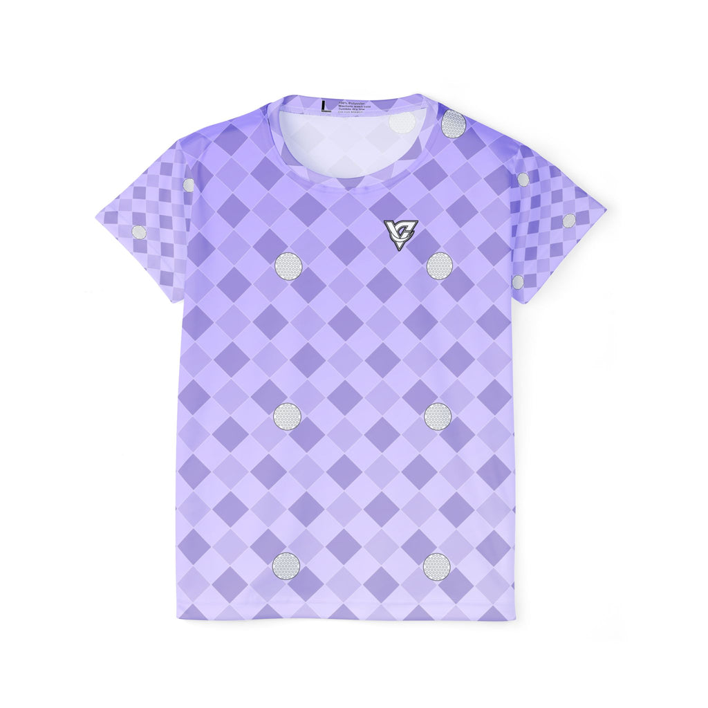 Golf Lavender Mist Dimple Links Women's Sports Jersey