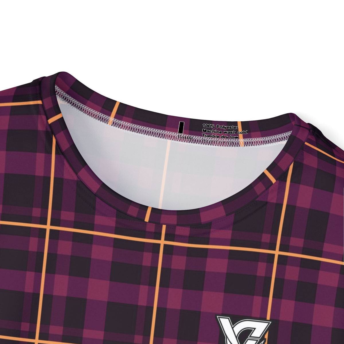 Plum Spice Flannel Multipurpose Athletic Shirt
