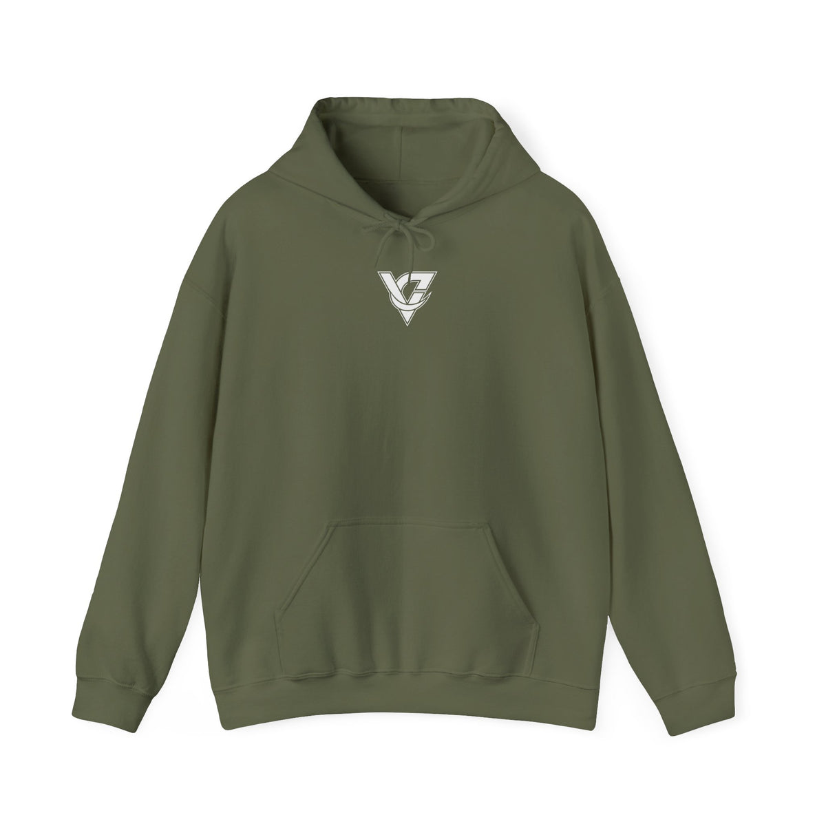 VANTACORE Vintage Logo Hoodie — Distressed Arch Back Pullover