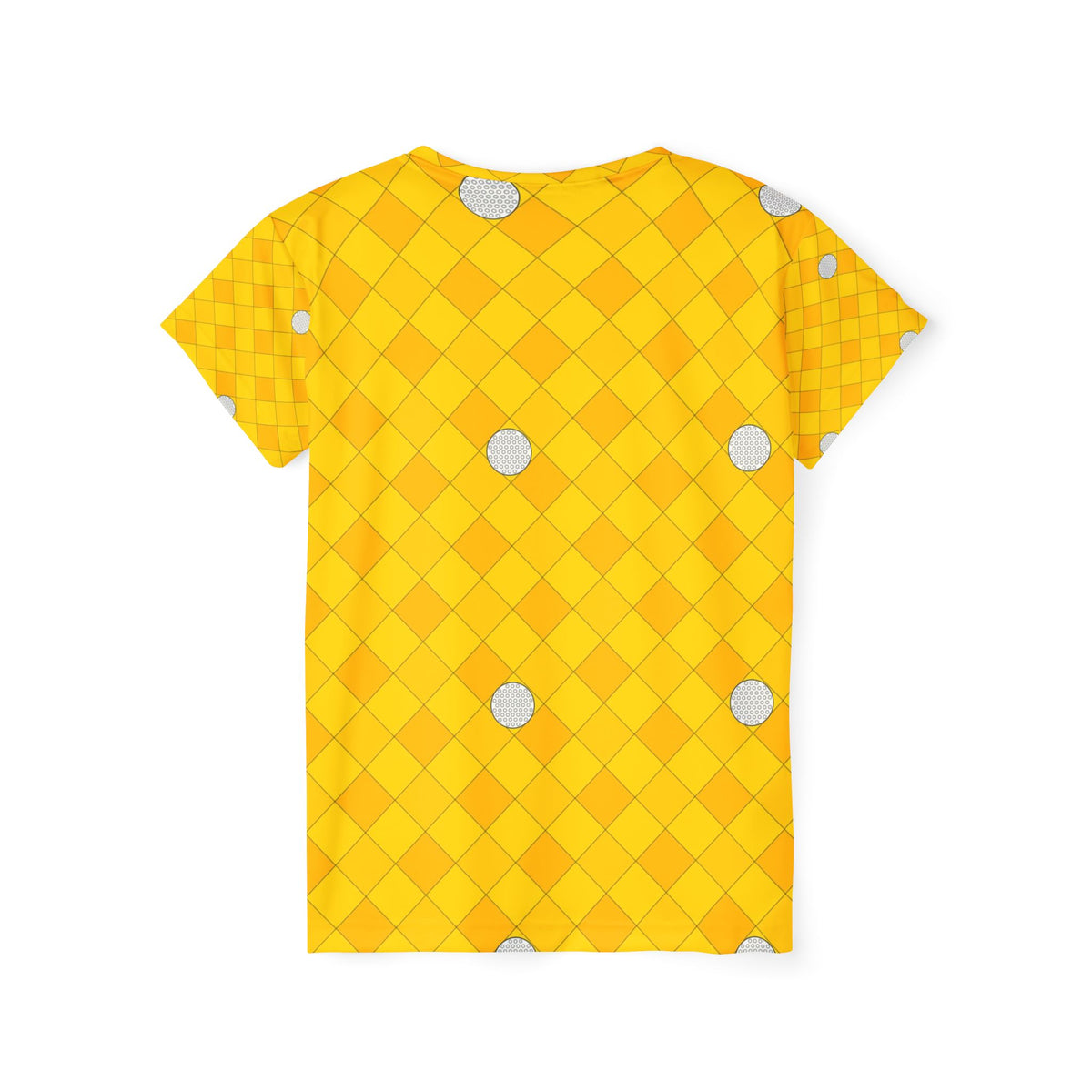 Golf Neon Citrus Dimple Links Women's Sports Jersey