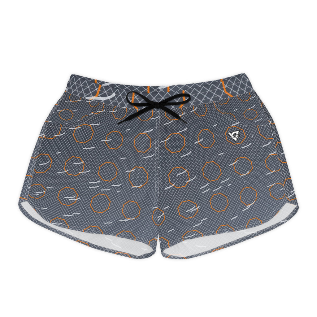 Combat Sports Slate Storm Cage Mesh Women's Athletic Shorts with Pockets