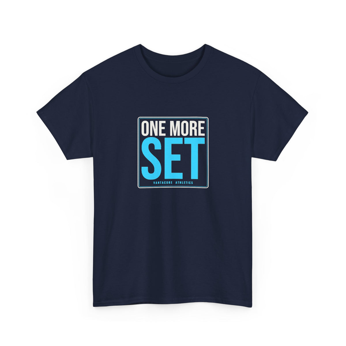 One More Set | Men's Graphic Gym T-Shirt
