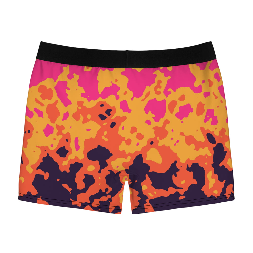 Sunset Magma Men's Boxer Briefs — Performance Underwear