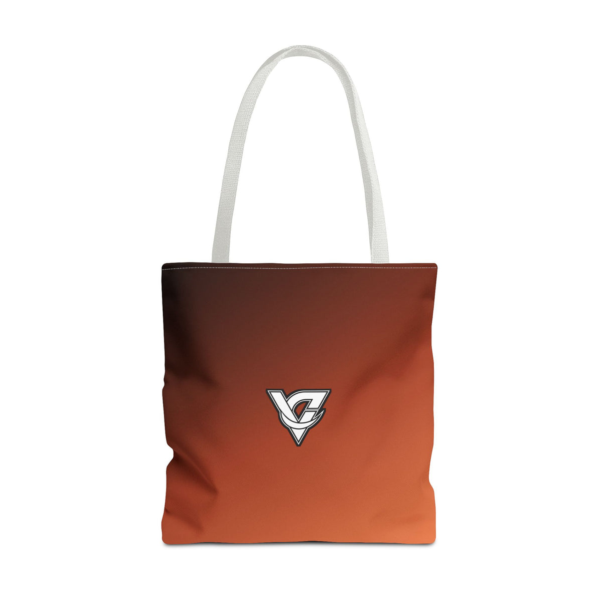Terracotta Ombre Tote Bag — All-Over Print Gym & Everyday Tote