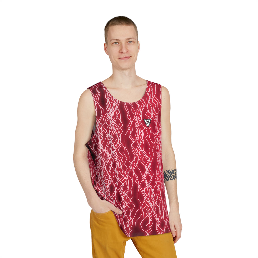 Cherry Lightning Men's Athletic Tank