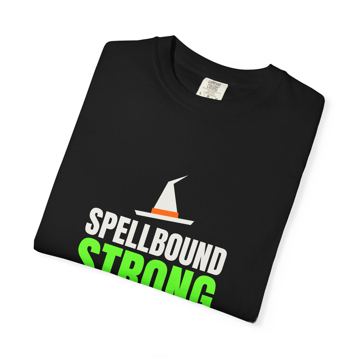 Spellbound Strong | Women's Halloween Garment-Dyed Graphic Tee