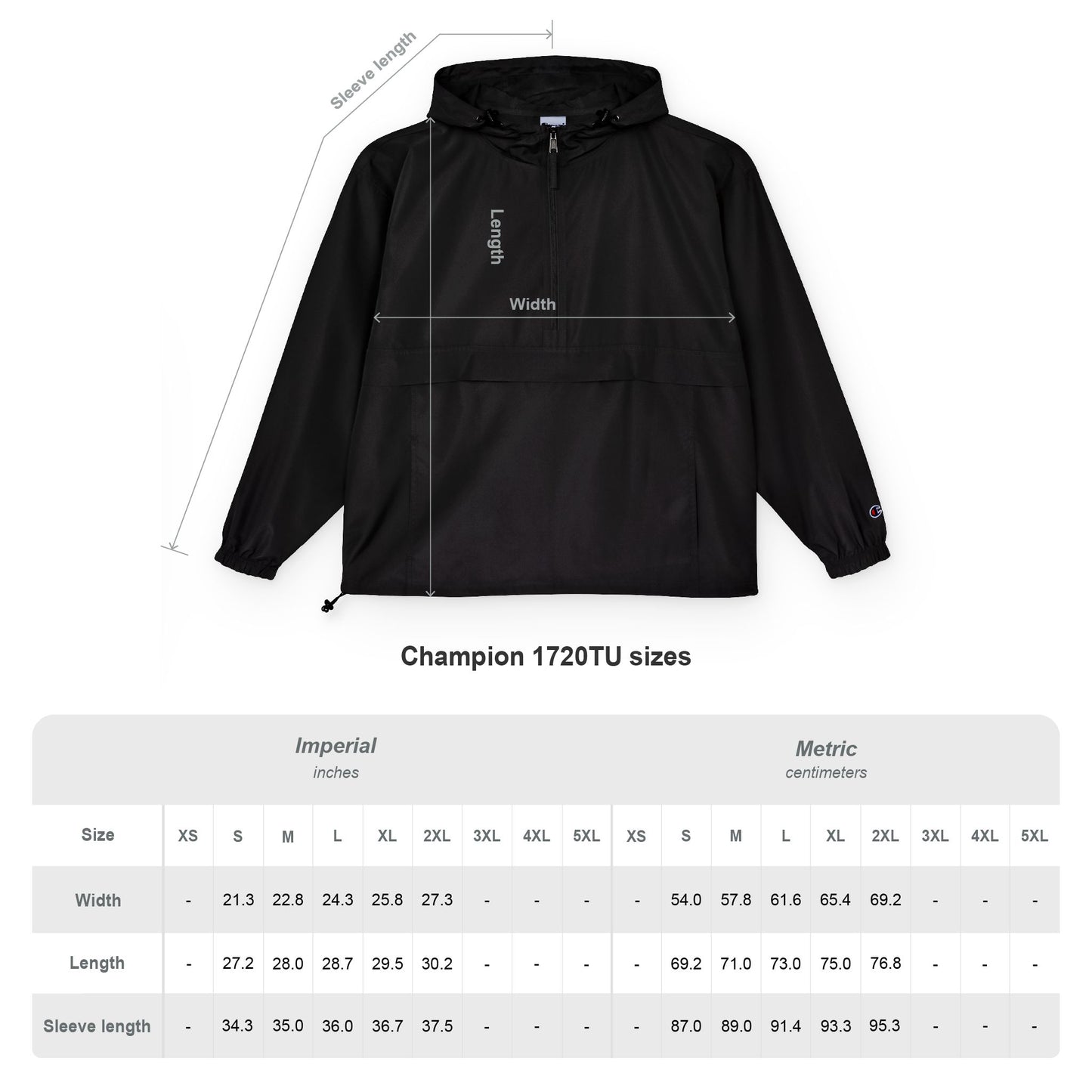 Vantacore | Lightweight Windbreaker Hooded Pullover
