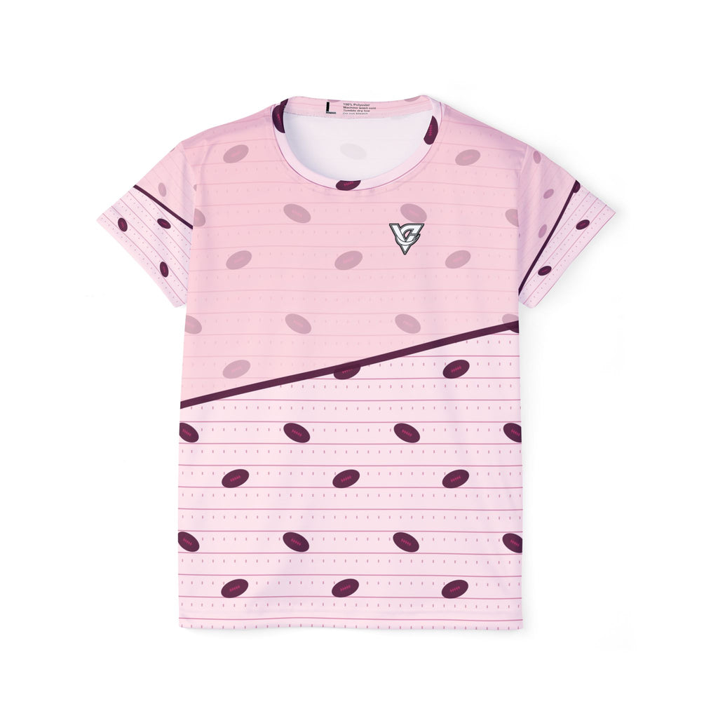 Football Blush Rose Gridiron Women's Sports Jersey