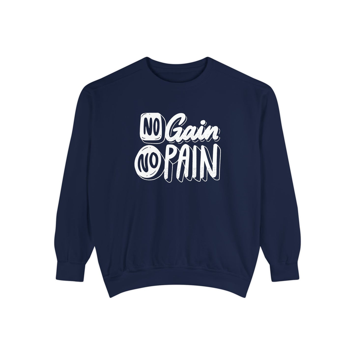 Copy of No Gain No Pain Sweatshirt | Motivational Fitness Crewneck