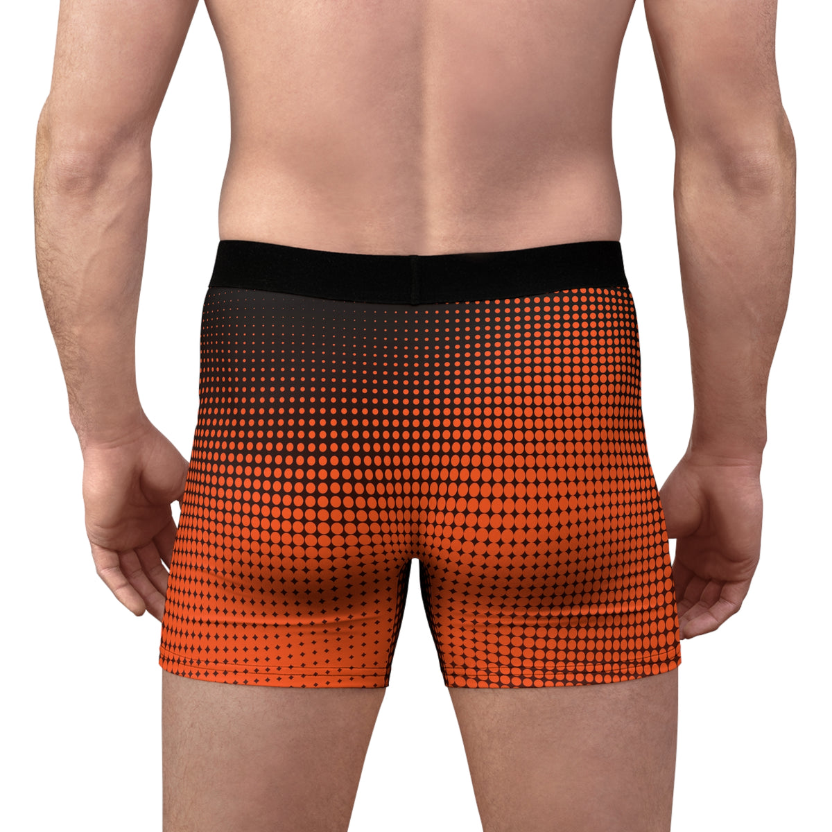 Bonfire Halftone Men's Boxer Briefs — Performance Underwear