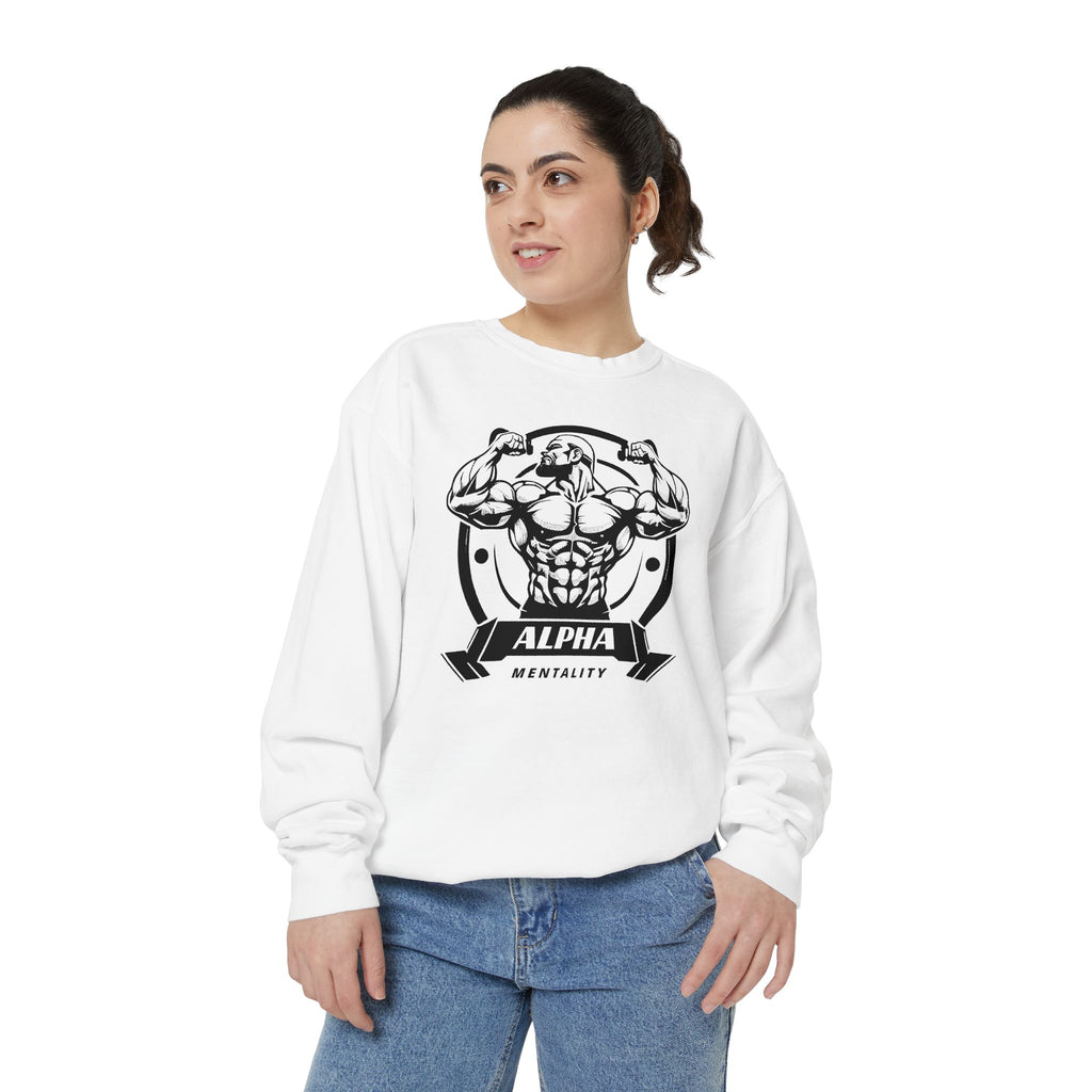 Alpha Mentality Sweatshirt | Muscular Gym Crewneck