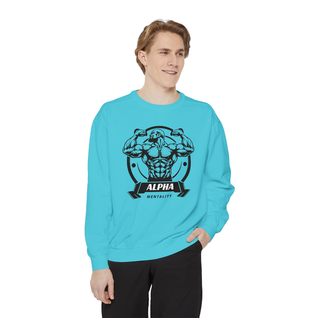 Alpha Mentality Sweatshirt | Muscular Gym Crewneck