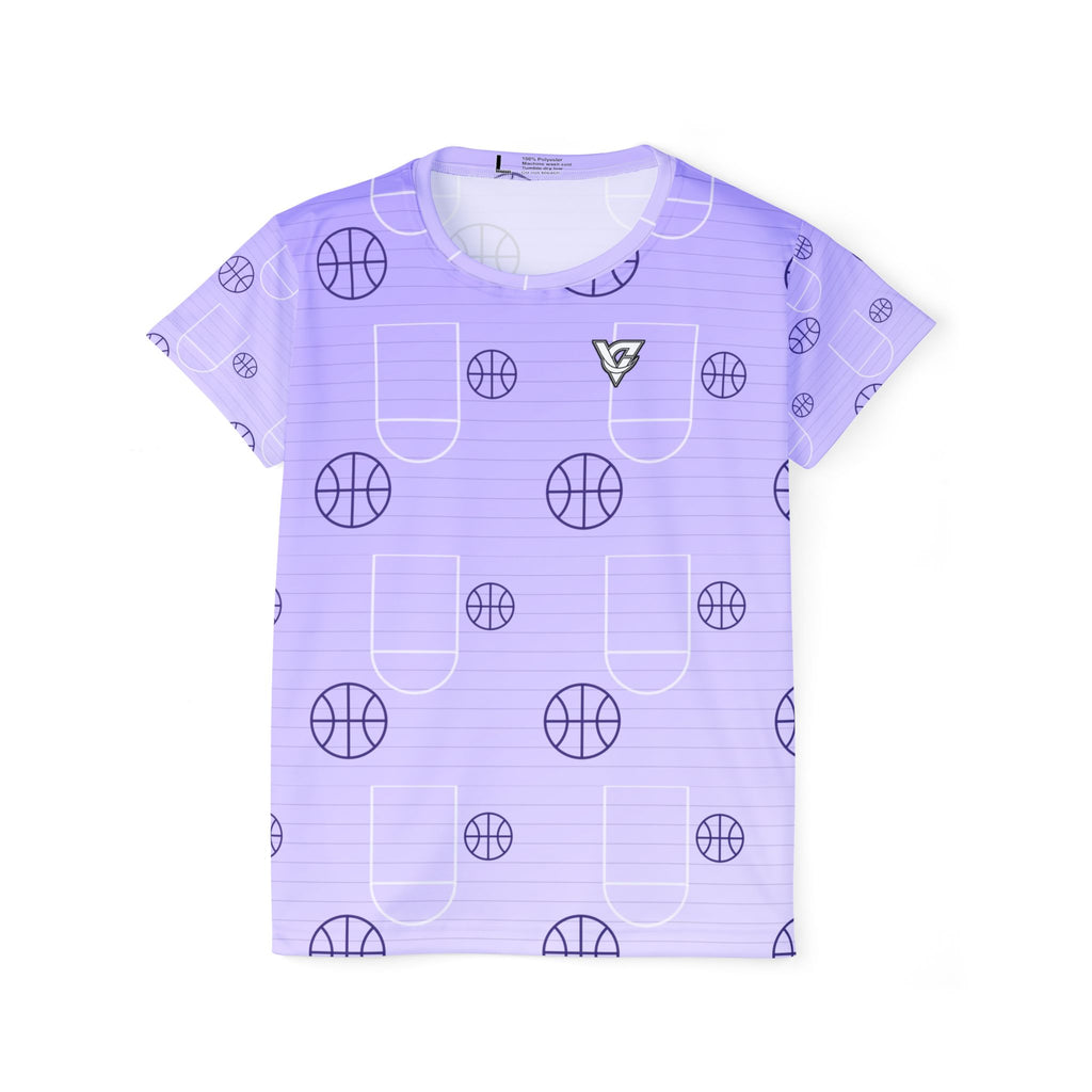 Basketball Lavender Mist Court Seam Women's Sports Jersey