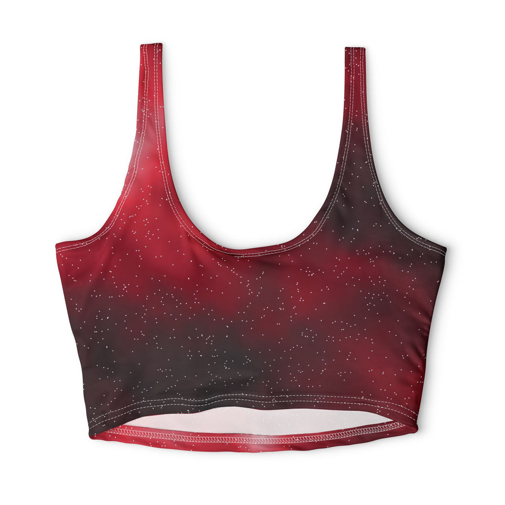 Cherry Galaxy Sports Bra