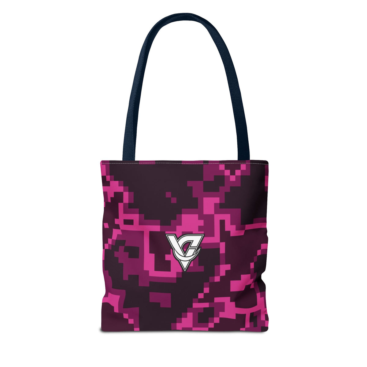 Berry Digital Camo Tote Bag — All-Over Print Gym & Everyday Tote