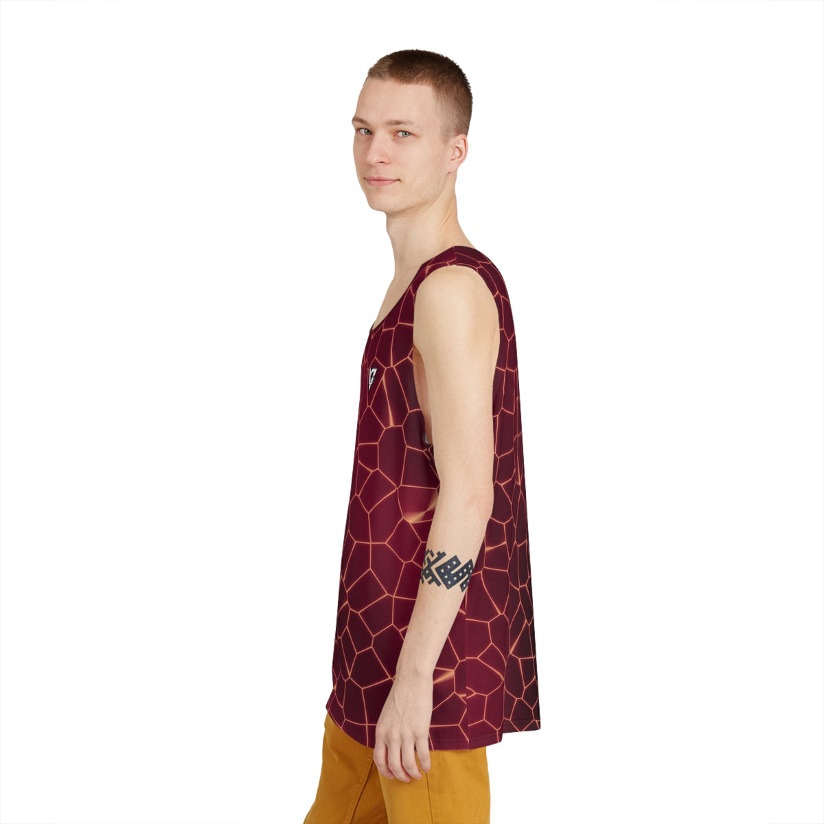 Cranberry Rift Men's Athletic Tank