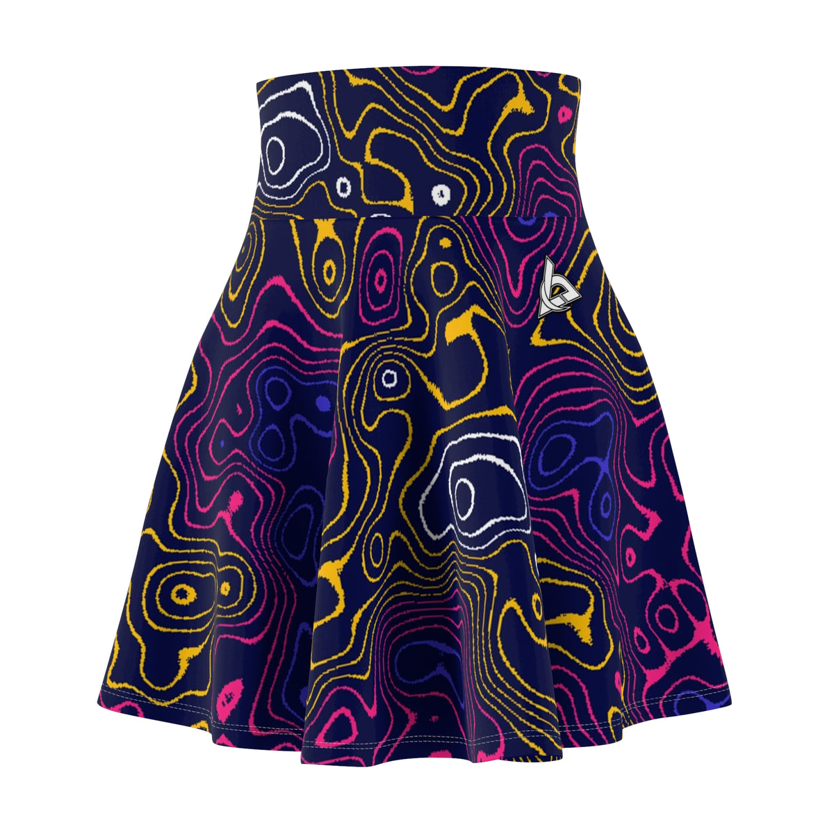 Running Royal Flame Topo Trail Women's Athletic Skater Skirt