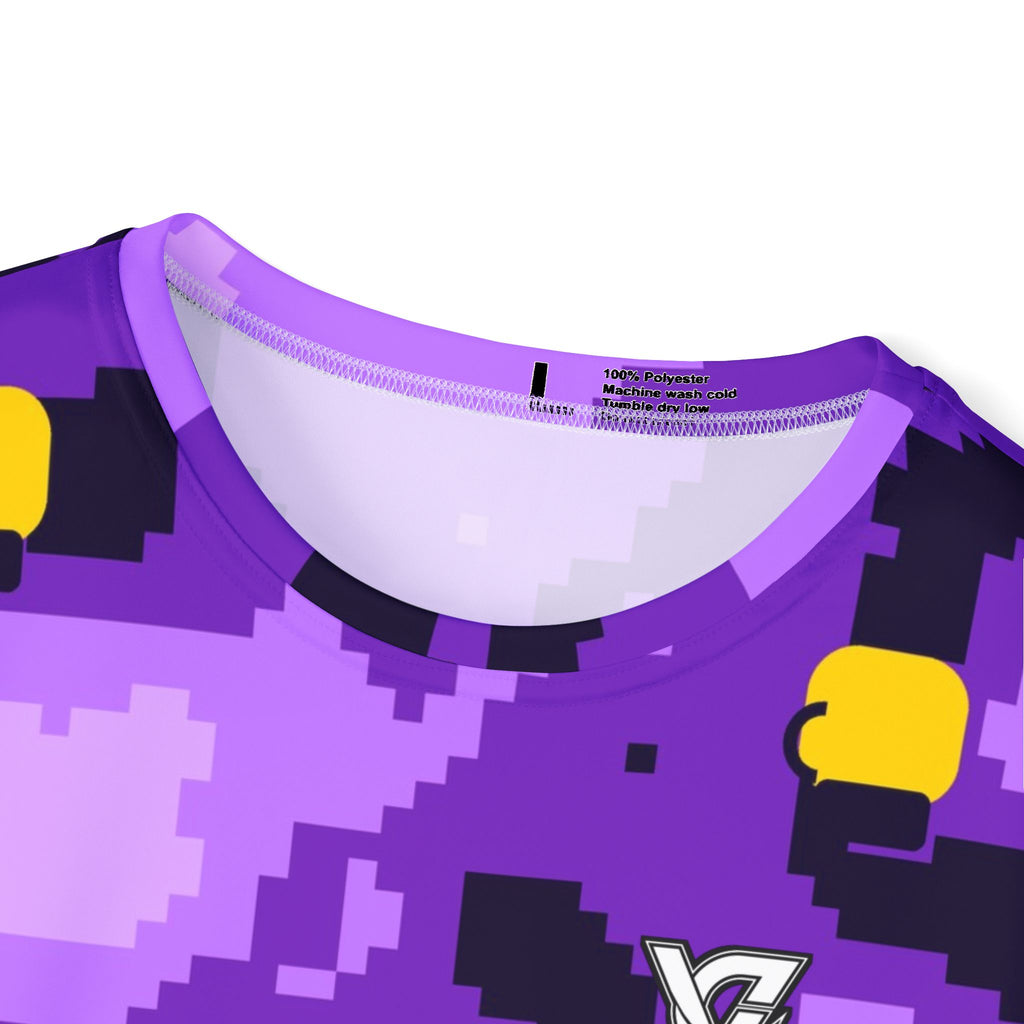 Combat Sports Ultra Grape Pixel Camo Men's Sports Jersey