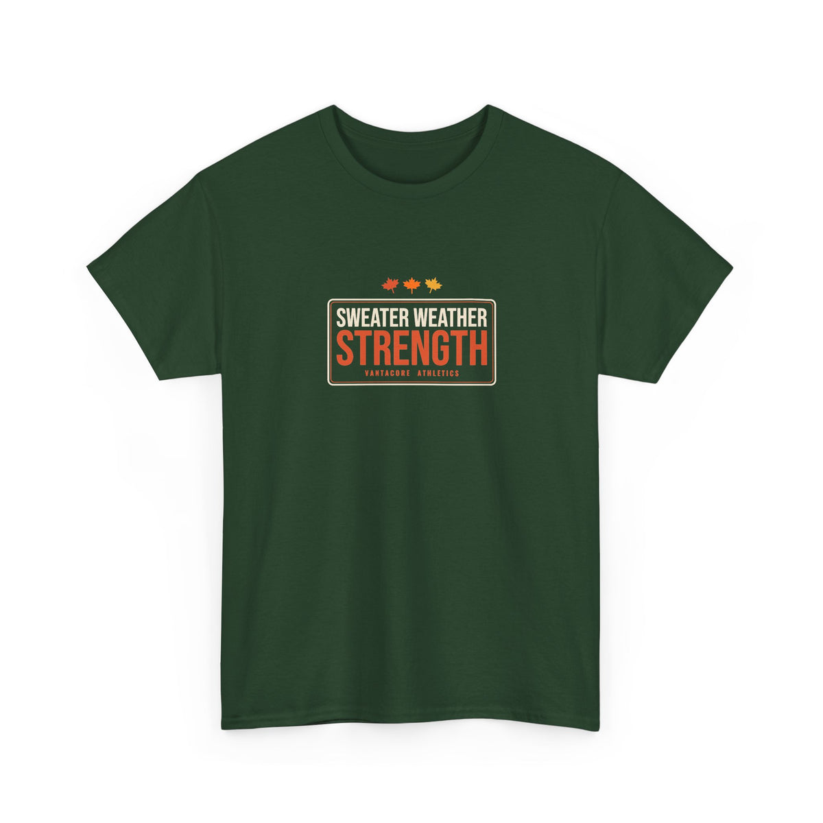 Sweater Weather Strength | Men's Graphic Gym T-Shirt