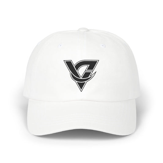 Dad Cap — Vintage Monogram Triangle Logo Embroidered Hat